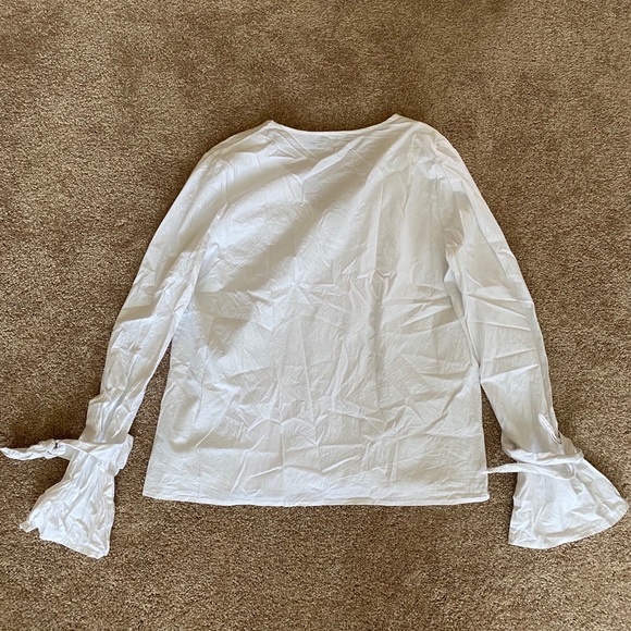 Theory blouse with wrist ties - Picture 2 of 2